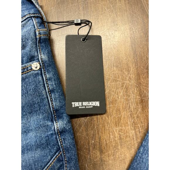 NWT!! True Religion Jeans, ROCCO Relaxed Skinny W32 x 32 Inseam - Picture 4 of 14